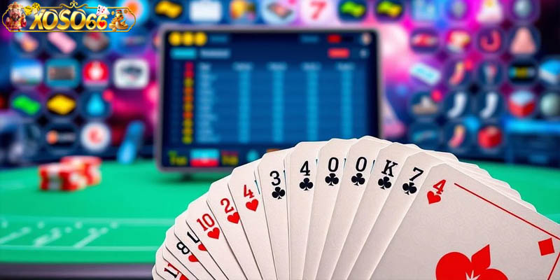 Khu vực game bài đa dạng thể loại cá cược